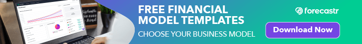 Banner: link to resource with templates for financial models