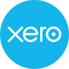 Xero logo - Blue