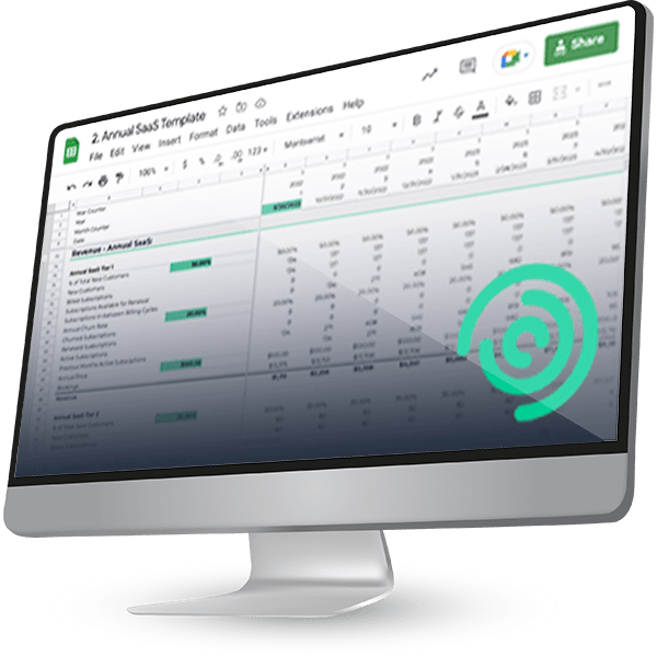 Annual Saas Financial Model Template Forecastr Annual Saas Financial Model Template Forecastr