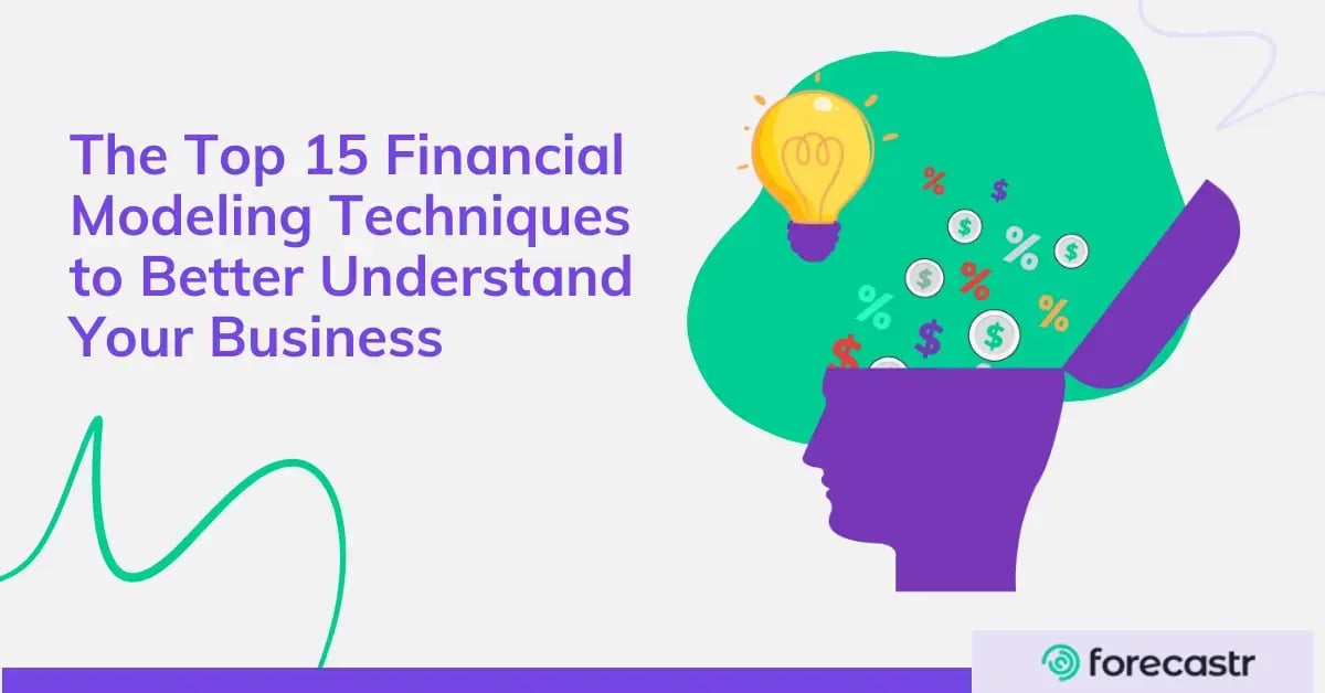 15 financial modeling techniques