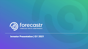 Forecastr Seed Pitch Deck
