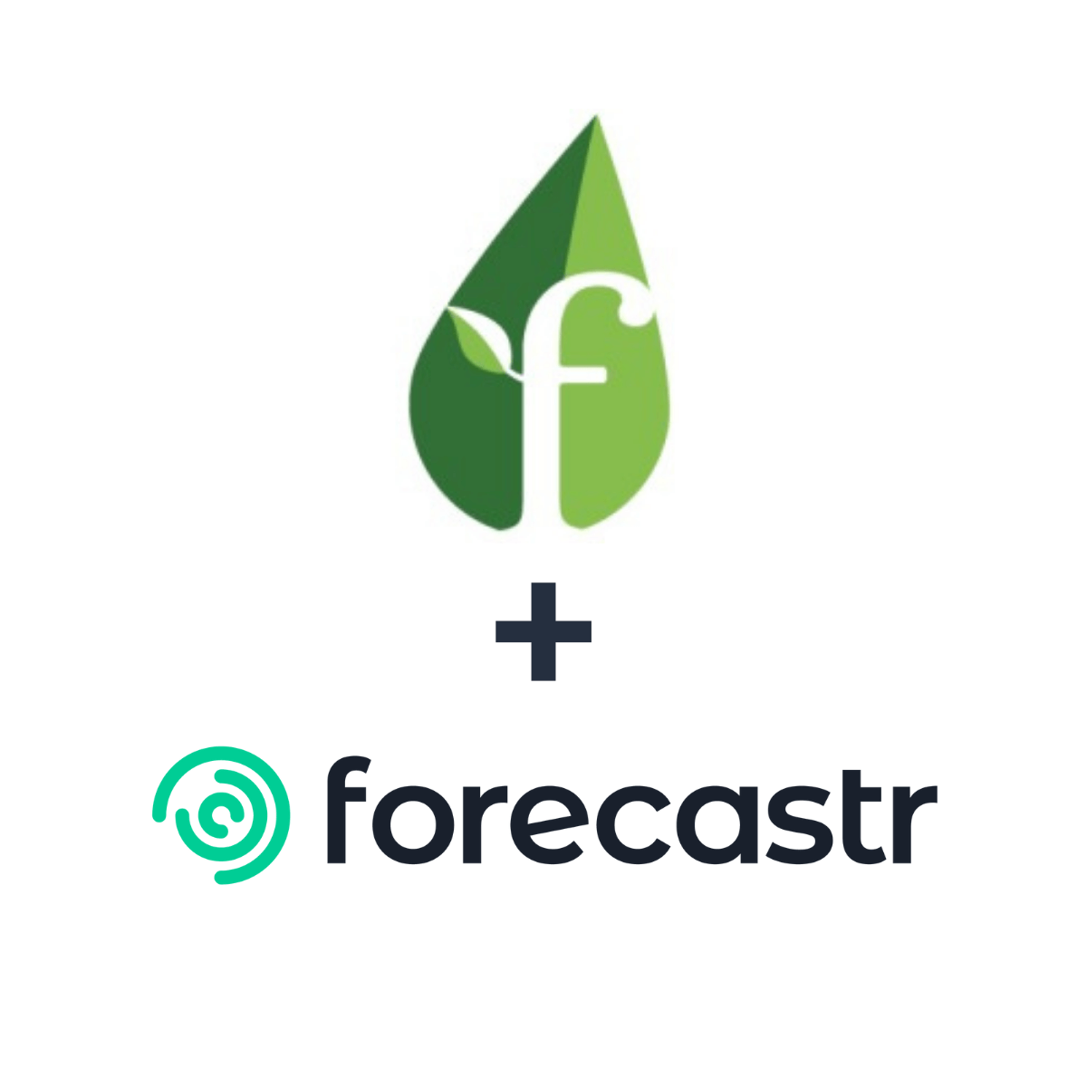 Partnership logos: Forecastr + Founder Institute