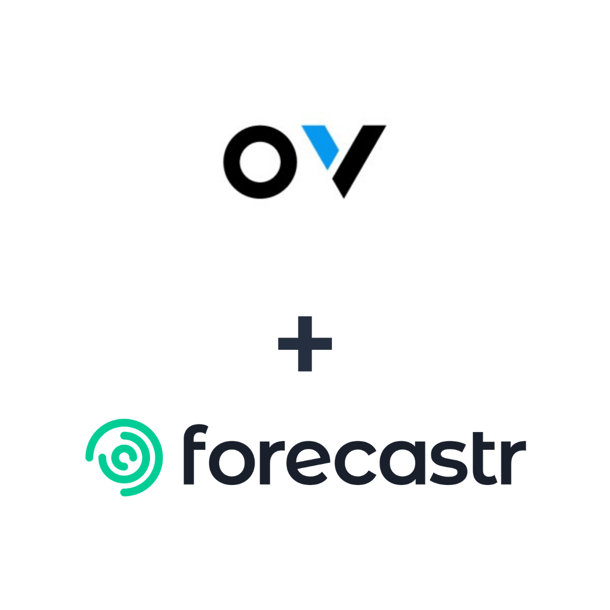 Partnership logos: Forecastr + OneValley