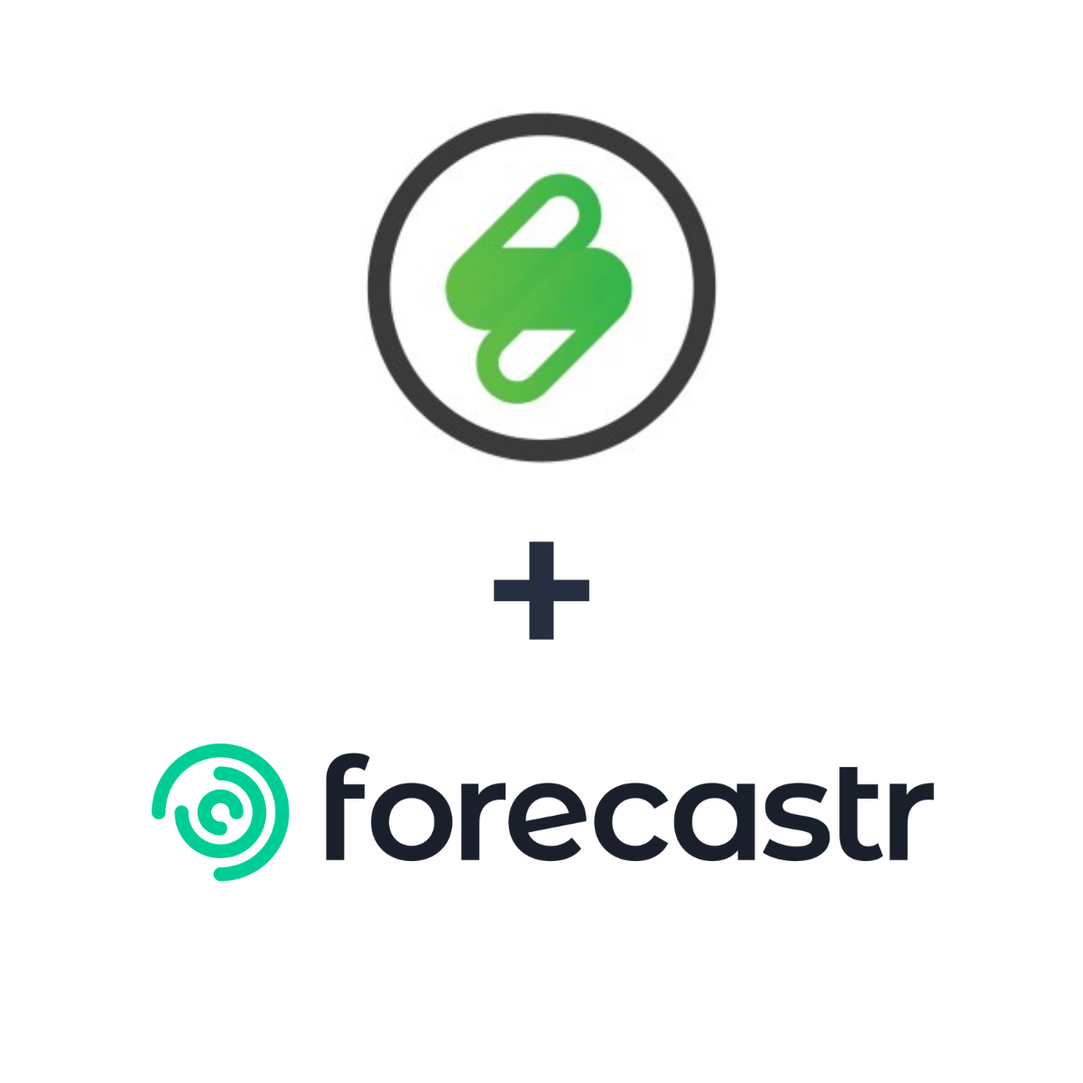 Partnership logos: Forecastr + Startup Ignition