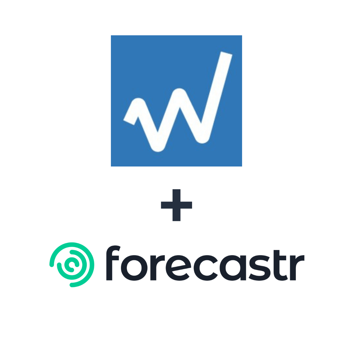 Partnership logos: Forecastr + Wefunder