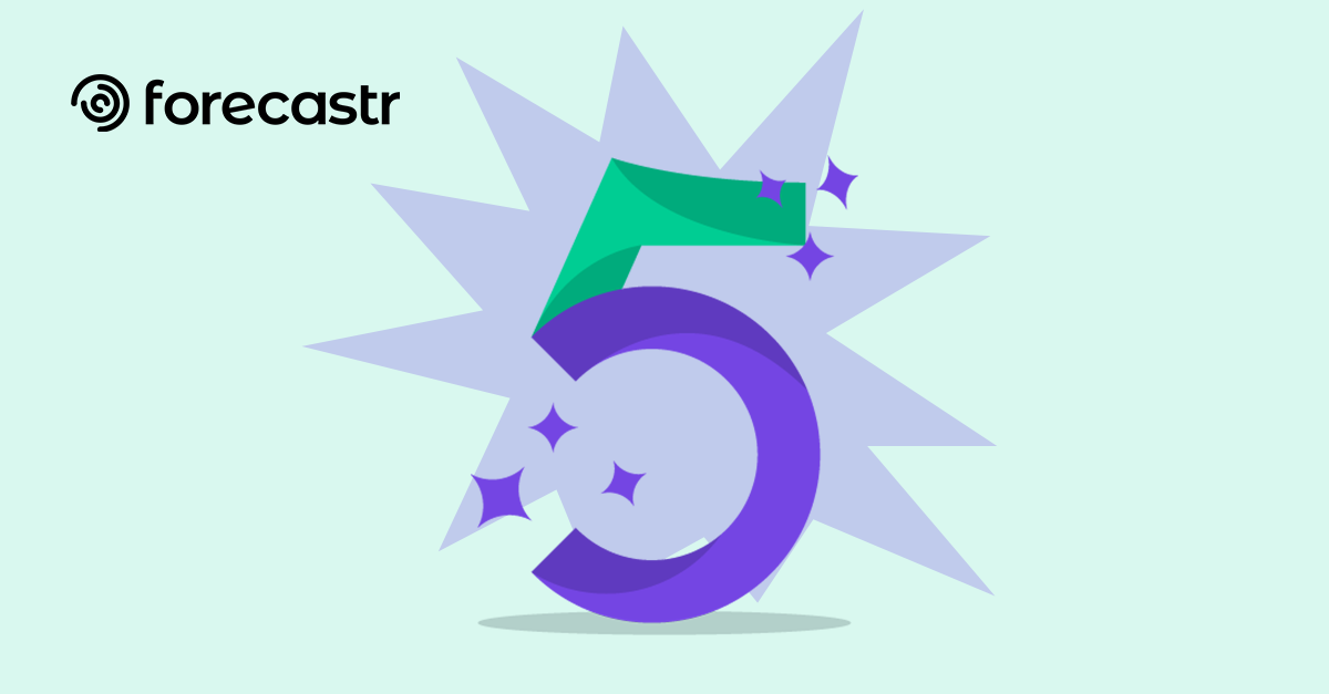 Featured image: Stylized number 5 - tips for historical data